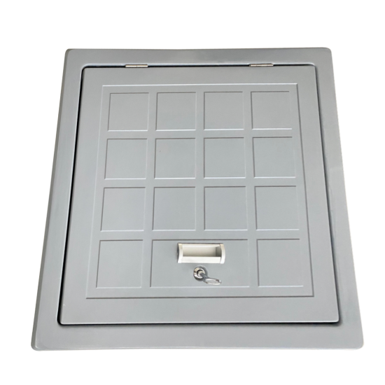 80x80 Cm Betona Geçme Havuz  Makina Dairesi ve Denge Depo Kapağı